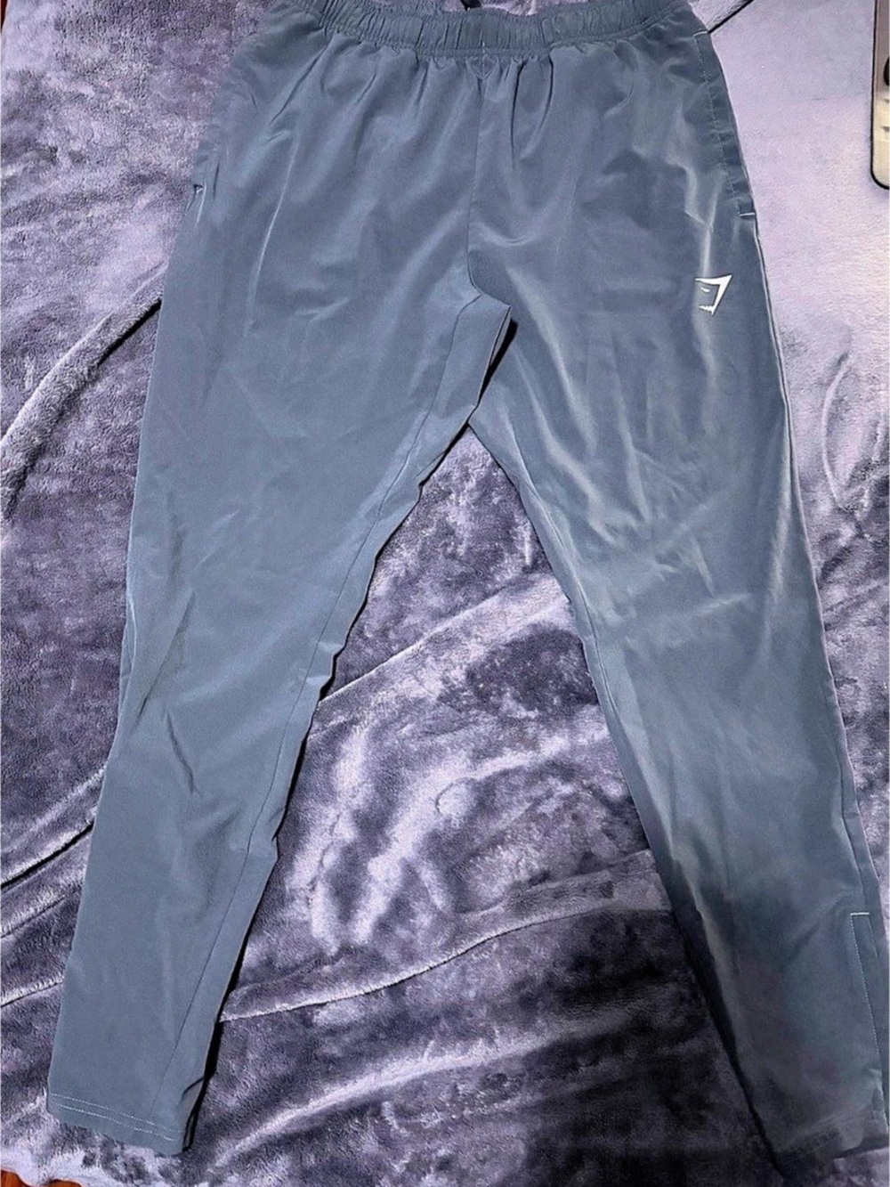 Gymshark Gray woven Athletic Jogger Pants